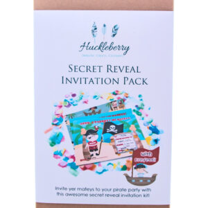 Secret Party Invitations - Pirate