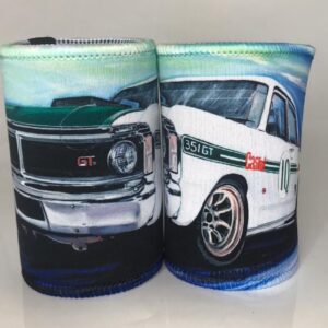 Torana White Stubbie Cooler