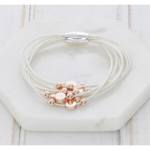 Mixed Multi Strand Bracelet