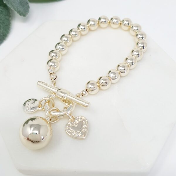 Gold Ball Bracelet