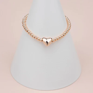 Rose Gold Small Heart Bracelet