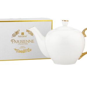 Parisienne White Teapot
