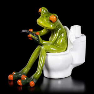 Funny Frog Toilet 12cm