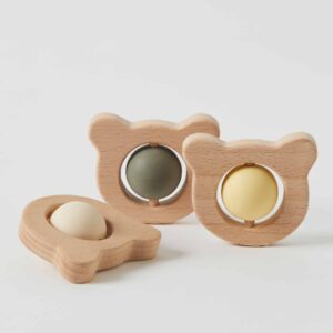 Bowie Bear Teether 3 Asst Colours