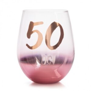 Blush Stemless Wine Glass