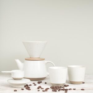 Coffee Set-ritual Speckled White