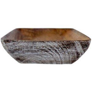 Medium Wood Nut Tray 15x15cm