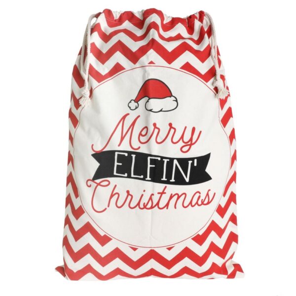 Christmas Elfin' Christmas Santa Sack - Image 2