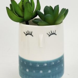 Gemma Face Planter With Legs - Dusty Blue