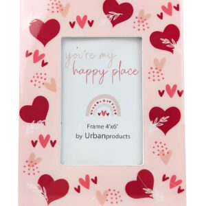 You Are My Happy Place Love Frame Pink