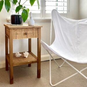 Weave Bedside 1 Draw 40 X 40 X 65