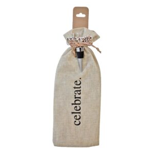 Celebrate Botle Stop & Gift Bag