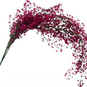 Artificial Hanging Plant - Dark Pink