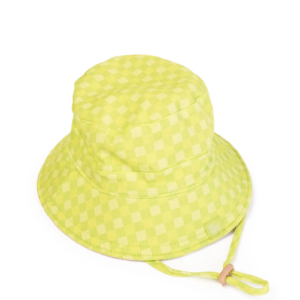 Pink & Lime Reversible Mini Bucket Hat - Medium