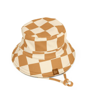 Rust & Mustard Reversible Mini Bucket Hat - Small