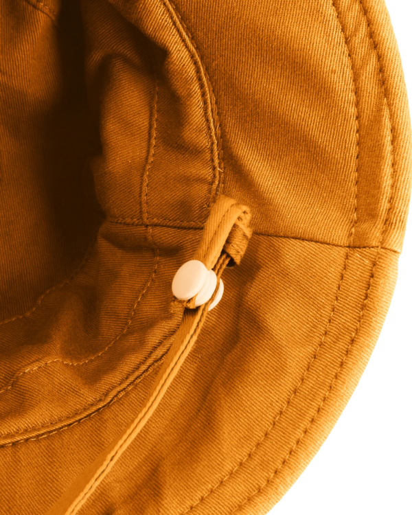 Rust & Mustard Reversible Mini Bucket Hat - Large - Image 3