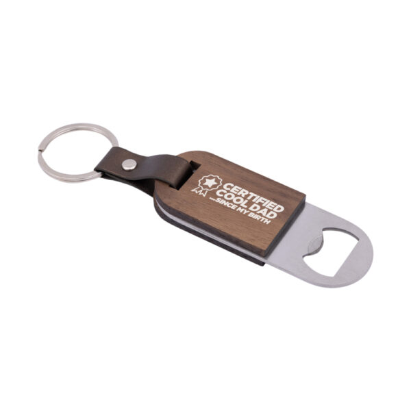 Fathers Day Certified Bottle Opener