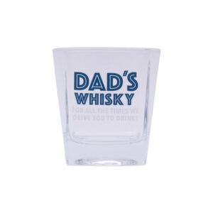 Fathers Day Dad's Whisky Glass