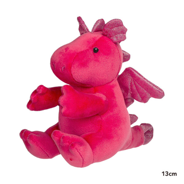 Mary Meyer Smootheez Pink Dragon 13cm