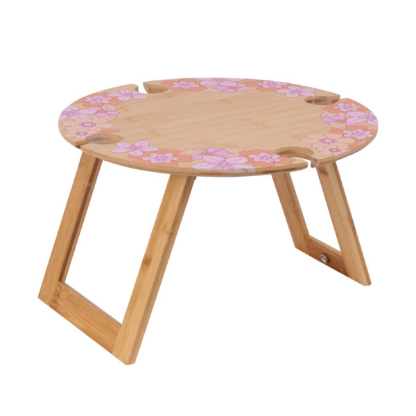 Picnic Retro Floral Foldable Picnic Table