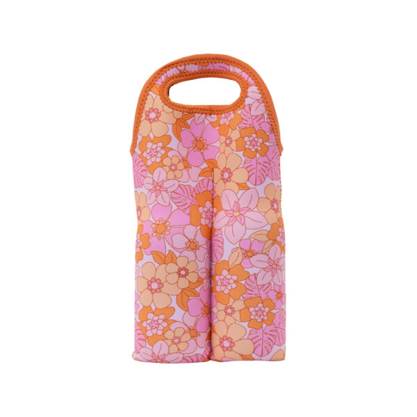 Picnic Retro Floral Wine Cooler