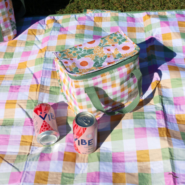 Picnic Spring Floral Lunch Bag