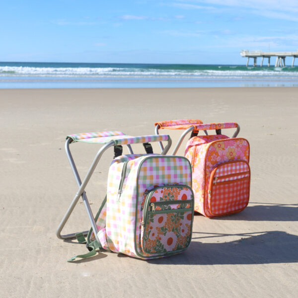 Picnic Spring Floral Cooler Chair