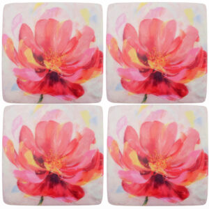 S4 Flaming Bloom Coaster 10x10