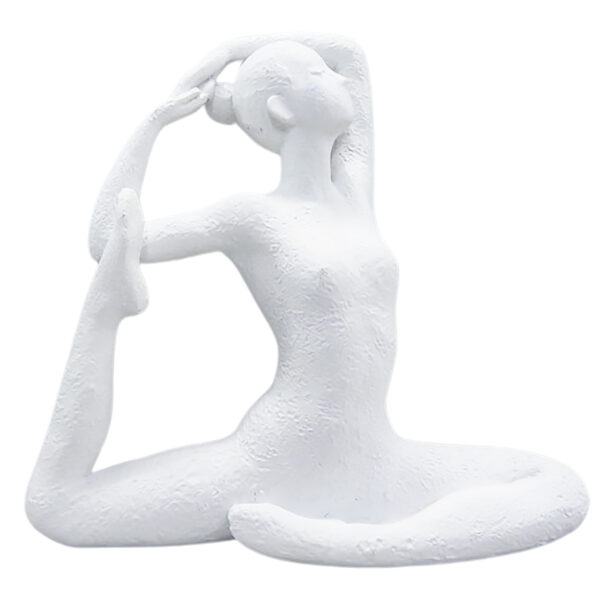 Mermaid Pose 19x6x17*white