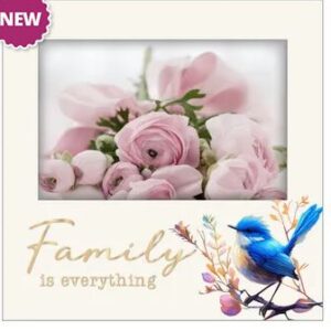 Mystical Bloom Epoxy Frame- Family
