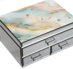 Aqua Elegance Jumble Jewellery Box