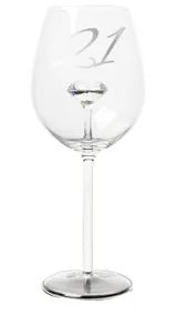 Celeste Wine Glass Happy Birthday - 21