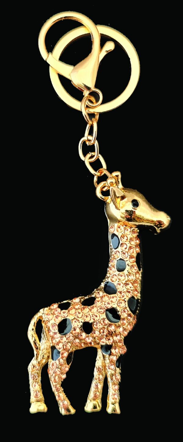 Premium Giraffe Keyring
