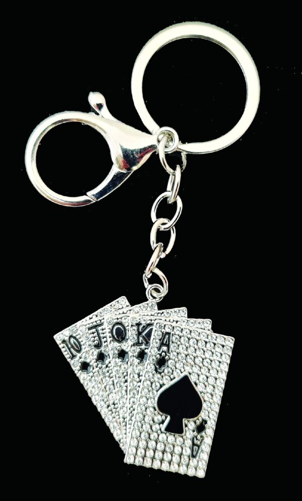 Premium Poker Keyring