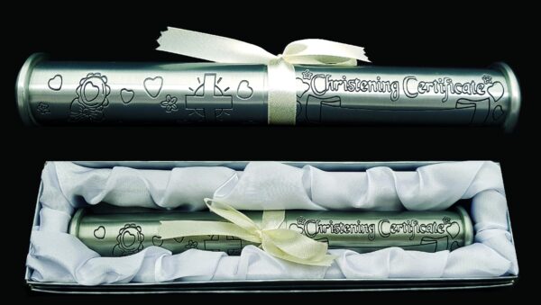 Christening Certificate Holder