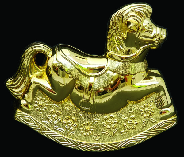 Pewter Horse Money Box