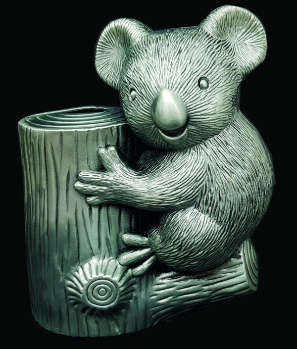 Pewter Koala Money Box