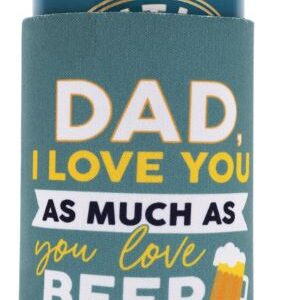 Fathers Day Beer Stubby Cooler
