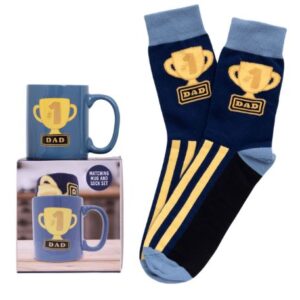 Fathers Day #1 Dad Mug & Socks