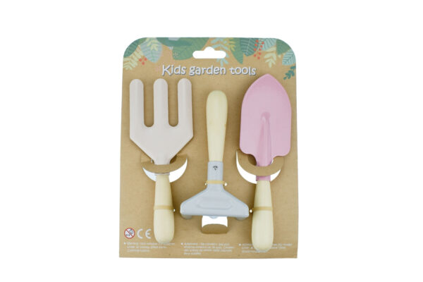 Kids Garden Tool 3 Pcs Pink