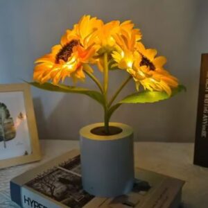 Night Light Rechargeable Sunflower Lights