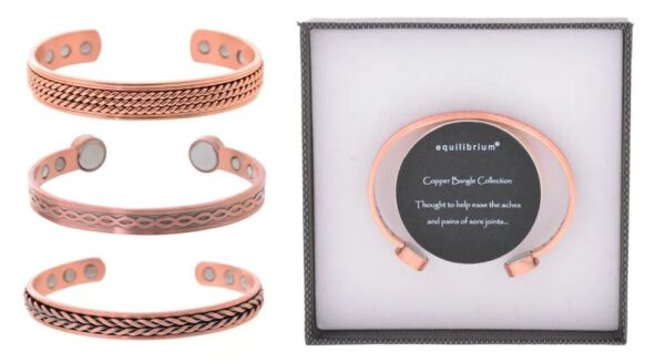 Eqlb Magnetic Copper Bangle