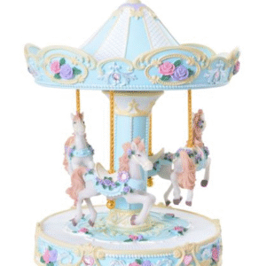 Musical Blue Carousel Lge
