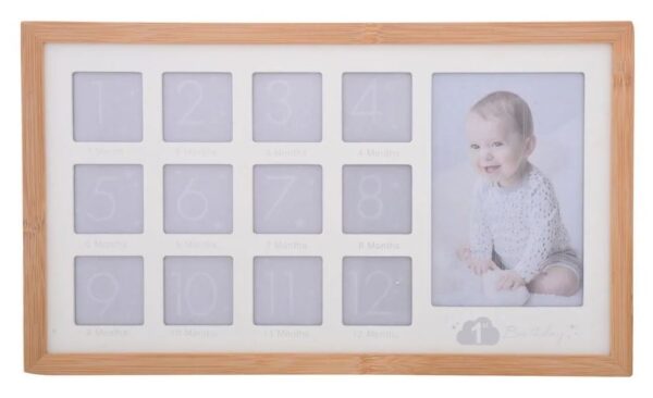 Bamboo Baby Collage Frame