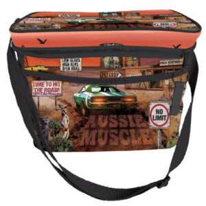 Happy Hour Cooler Bag - Aluminium Insulated Lining - Aussie Muscle