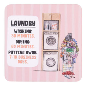 Olive & Co. Laundry Coaster