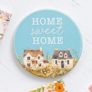 Cottage Grove Home Sweet Home Ceramic Coaster