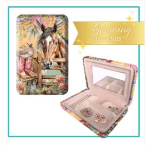 Small Jewellery Case - Country Dusk