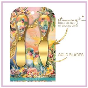 Cks93 Cheese Knives Love Birds