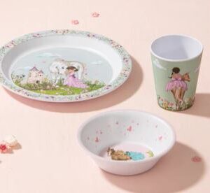 My Unicorn 3 Piece Kids Dinner Set